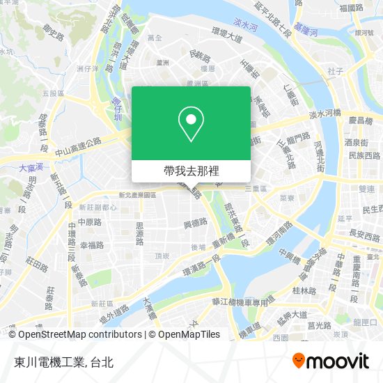 東川電機工業地圖