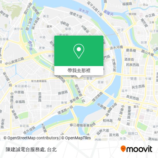 陳建誠電台服務處地圖