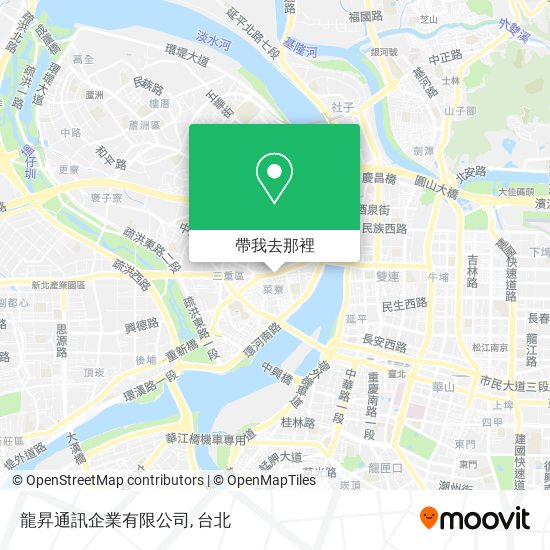 龍昇通訊企業有限公司地圖