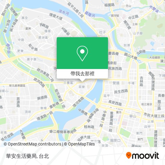 華安生活藥局地圖