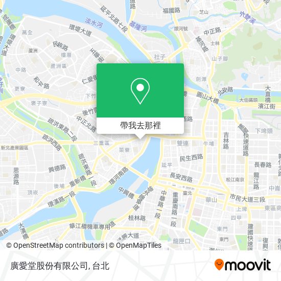 廣愛堂股份有限公司地圖