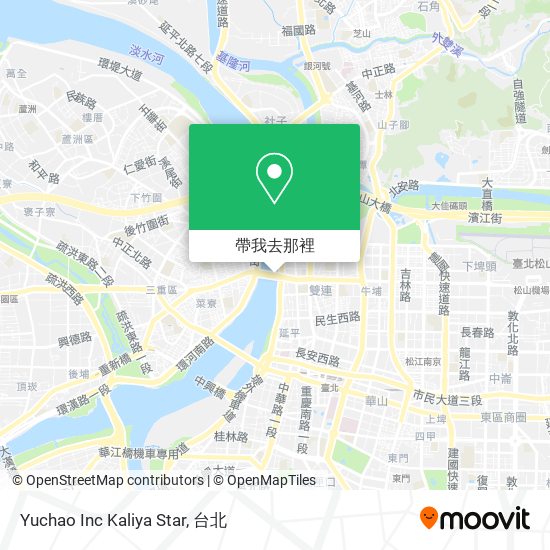 Yuchao Inc Kaliya Star地圖