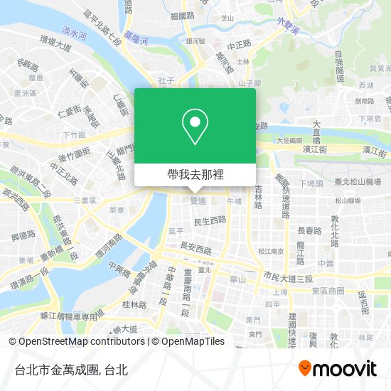 台北市金萬成團地圖