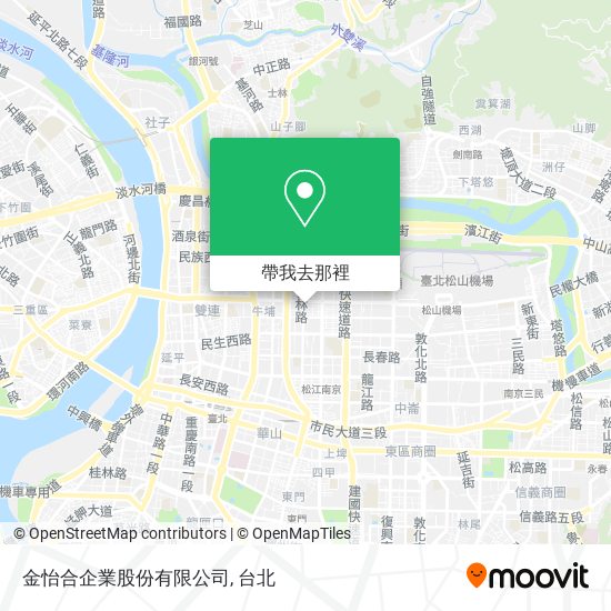 金怡合企業股份有限公司地圖