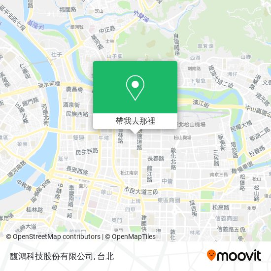 馥鴻科技股份有限公司地圖