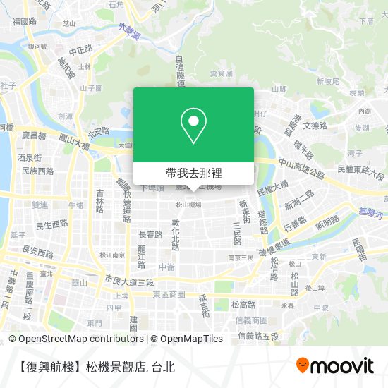【復興航棧】松機景觀店地圖