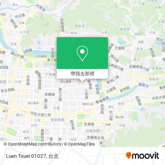 Luen Tsuei 01027地圖