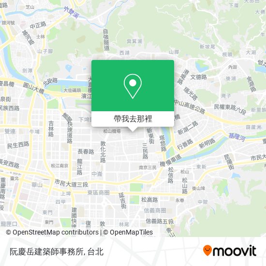 阮慶岳建築師事務所地圖
