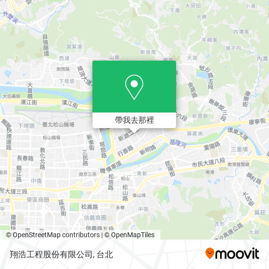 翔浩工程股份有限公司地圖