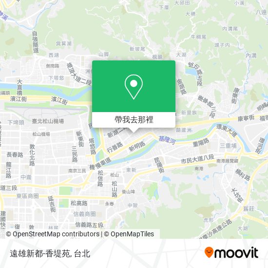 遠雄新都-香堤苑地圖