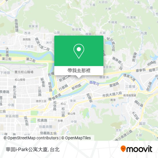 華固i-Park公寓大廈地圖