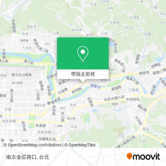 南京金莊路口地圖