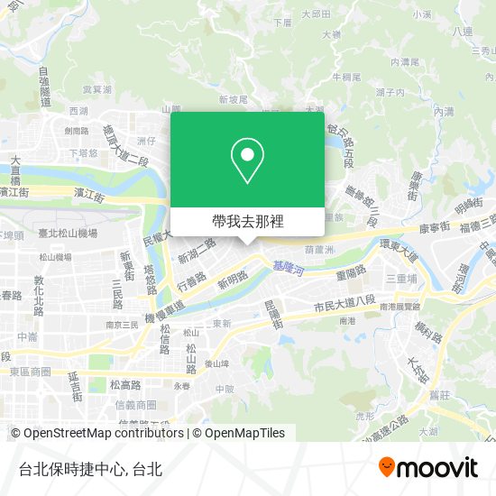 台北保時捷中心地圖