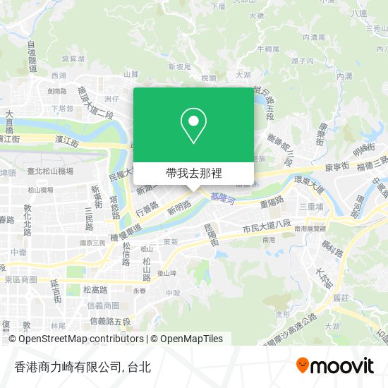 香港商力崎有限公司地圖