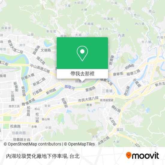 內湖垃圾焚化廠地下停車場地圖