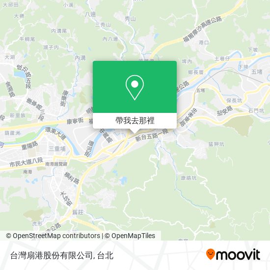 台灣扇港股份有限公司地圖