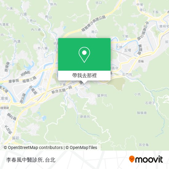 李春風中醫診所地圖