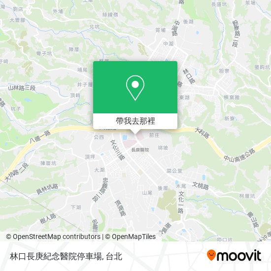 林口長庚紀念醫院停車場地圖