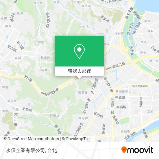 永倡企業有限公司地圖