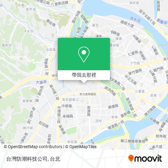 台灣防潮科技公司地圖