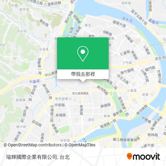 瑞輝國際企業有限公司地圖