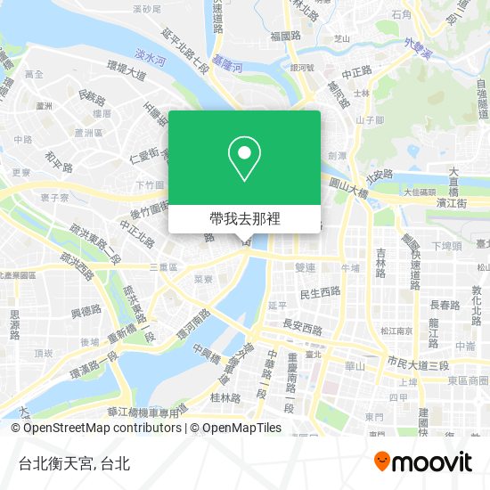 台北衡天宮地圖