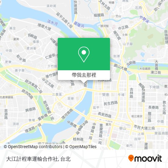大江計程車運輸合作社地圖