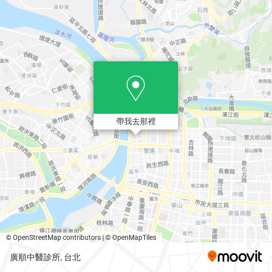 廣順中醫診所地圖