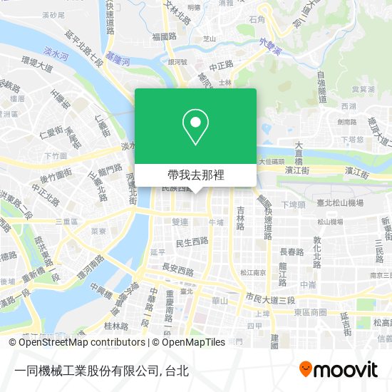 一同機械工業股份有限公司地圖