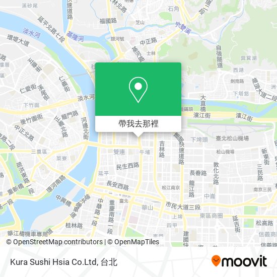 Kura Sushi Hsia Co.Ltd地圖