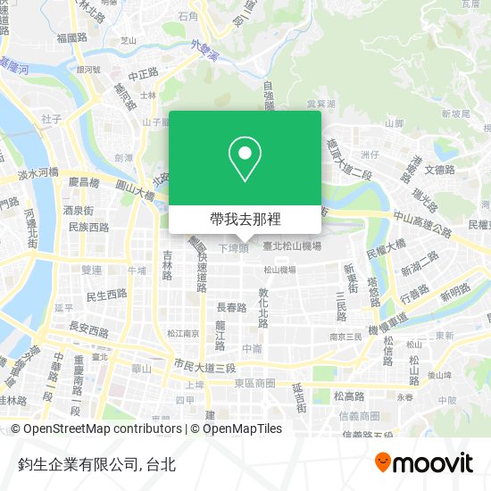 鈞生企業有限公司地圖