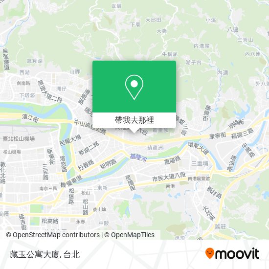 藏玉公寓大廈地圖