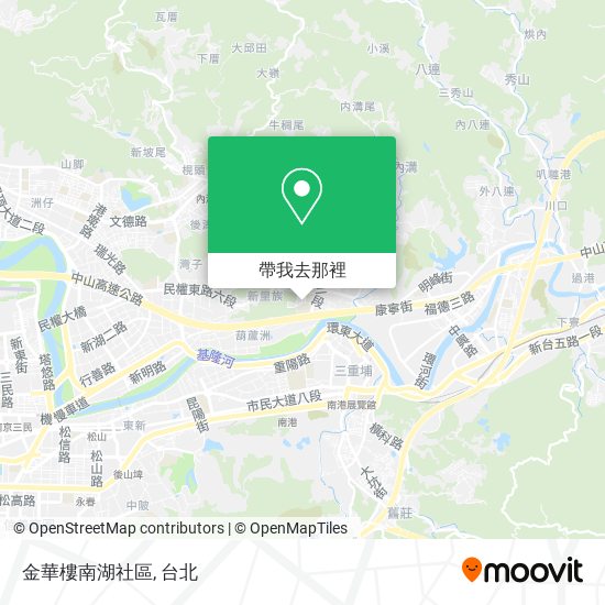 金華樓南湖社區地圖
