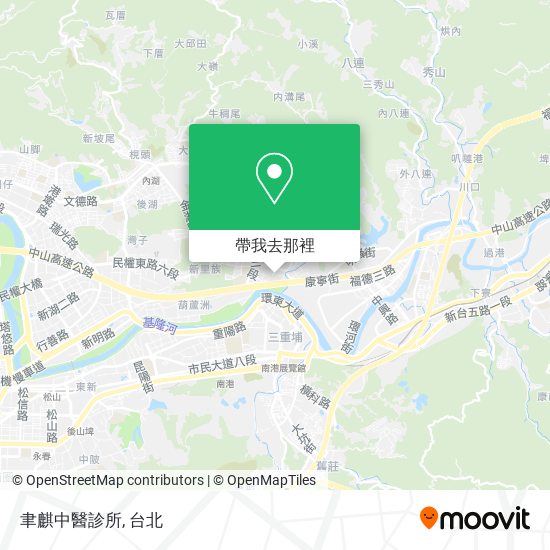 聿麒中醫診所地圖