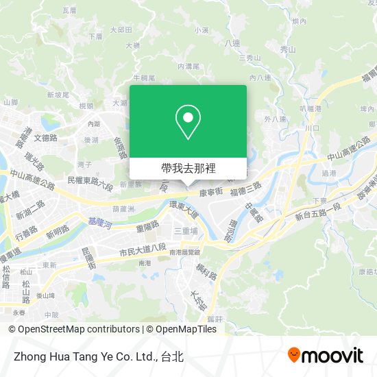 Zhong Hua Tang Ye Co. Ltd.地圖
