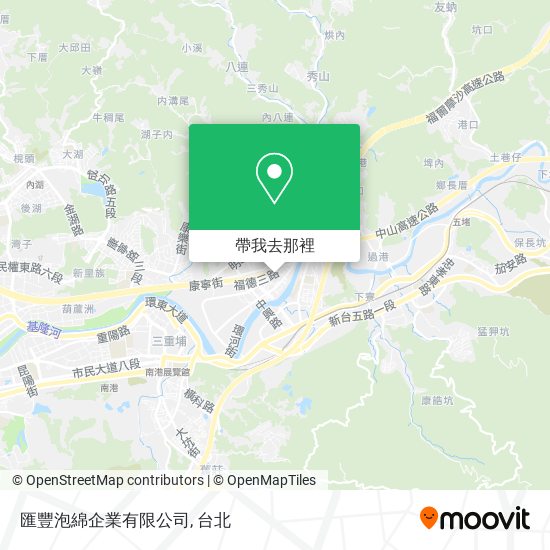 匯豐泡綿企業有限公司地圖