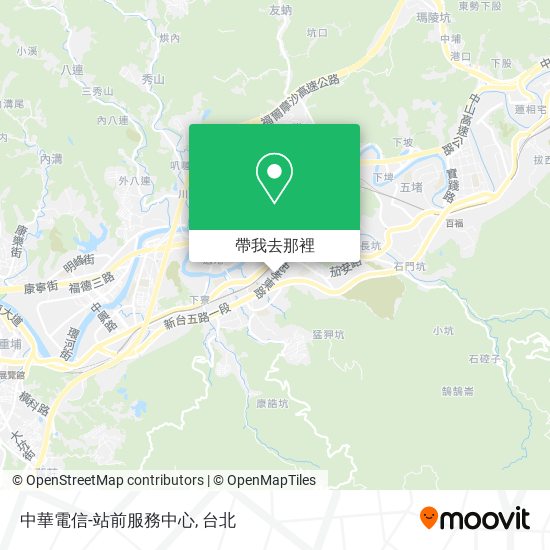 中華電信-站前服務中心地圖