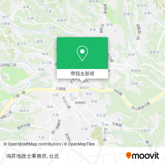 鴻昇地政士事務所地圖