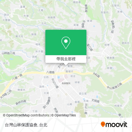 台灣山林保護協會地圖