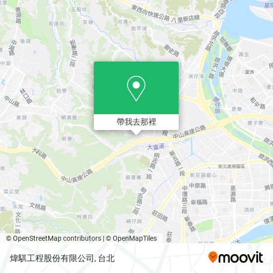 煒騏工程股份有限公司地圖