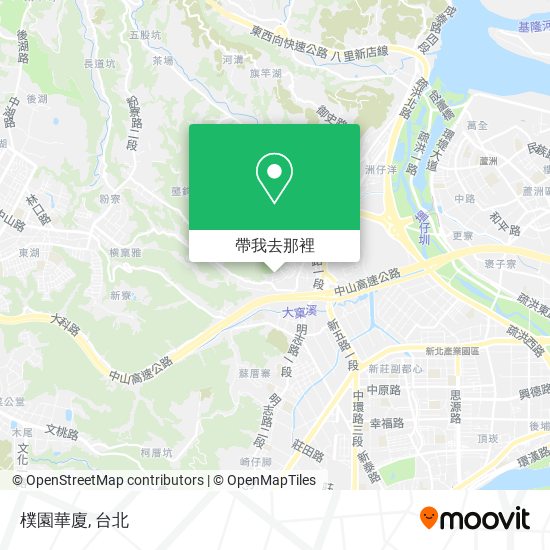 樸園華廈地圖