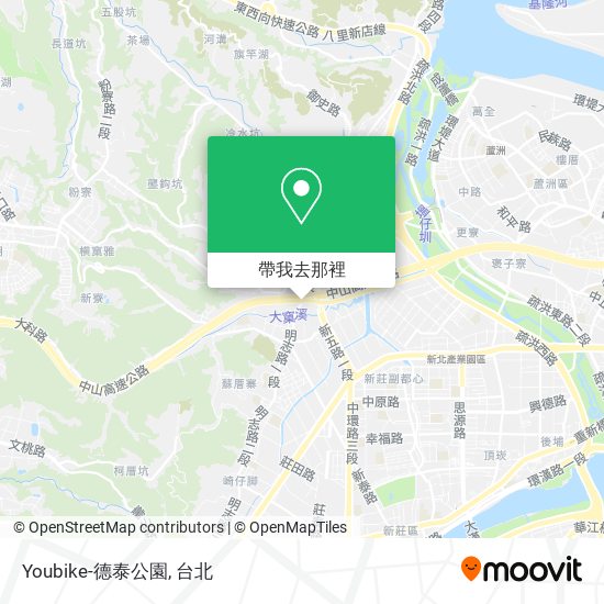 Youbike-德泰公園地圖