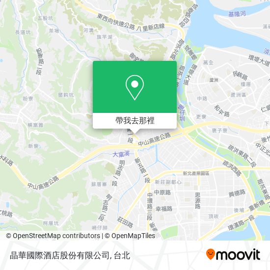 晶華國際酒店股份有限公司地圖