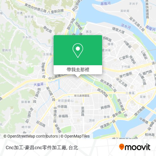 Cnc加工-豪昌cnc零件加工廠地圖