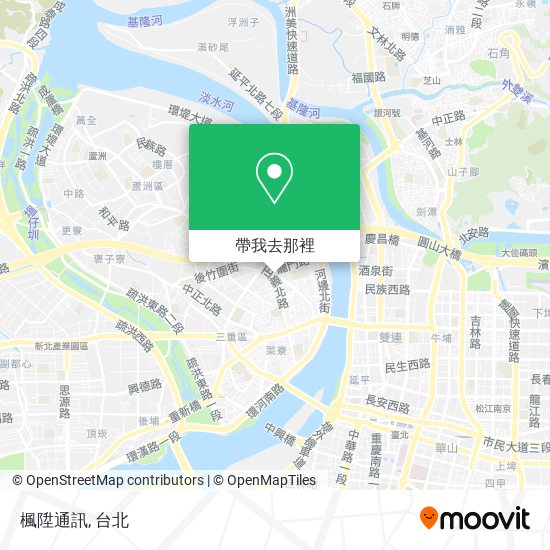 楓陞通訊地圖