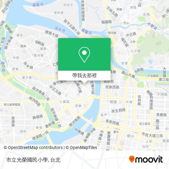 市立光榮國民小學地圖