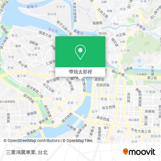三重鴻騰車業地圖