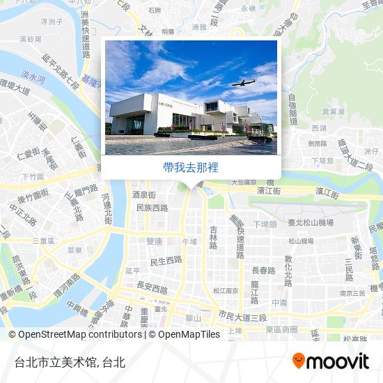 台北市立美术馆地圖