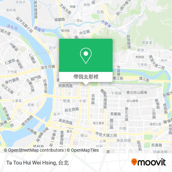 Ta Tou Hui Wei Hsing地圖