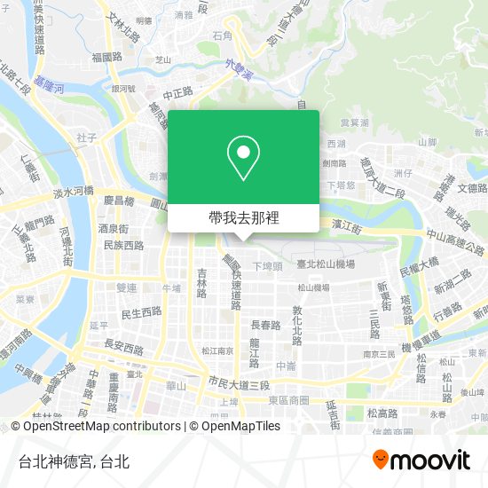 台北神德宮地圖